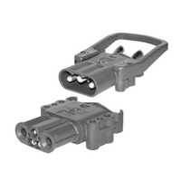 Multi-pole Battery Connector - Pvc, 2 Pin , Sealed Type, 220 Volt | Durable, Pluggable Design For Ev & Renewable Energy Applications