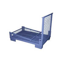 Mild Steel Foldable Pallets - Customized Size, 2-way Handlift & Forklift Compatibility, Corrosion Resistant | Durable Design For Industrial Use
