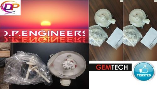 GEMTECH Differential Pressure Switch Dealers Wholesaler|Delhi|NCR|India|Bangalore|Mumbai|Kolkata