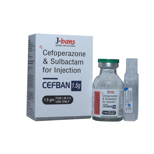 1.5gm Cefoperazone and Sulbactam For Injection