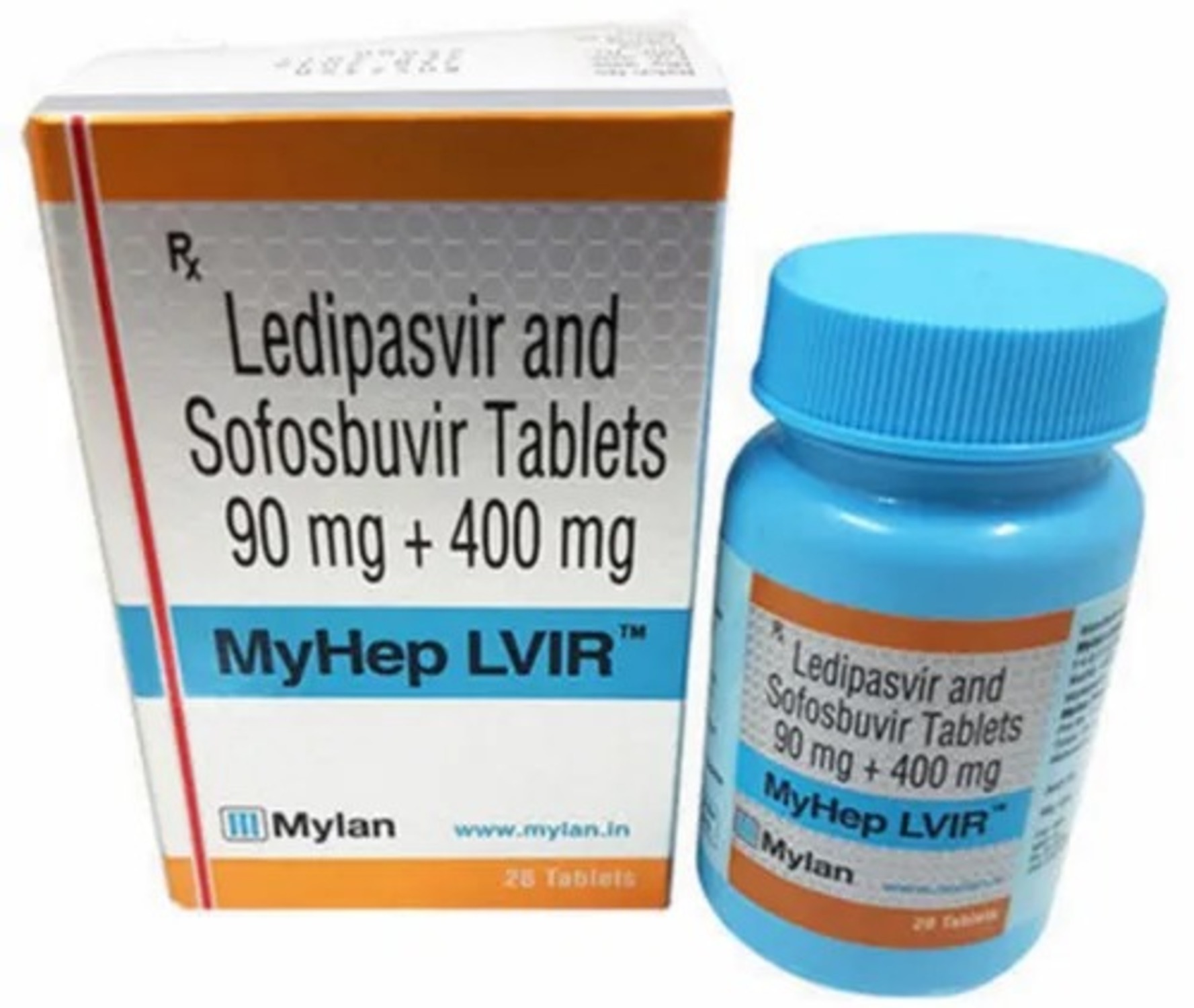 MyHep LVIR Ledipasvir Sofosbuvir Tablets