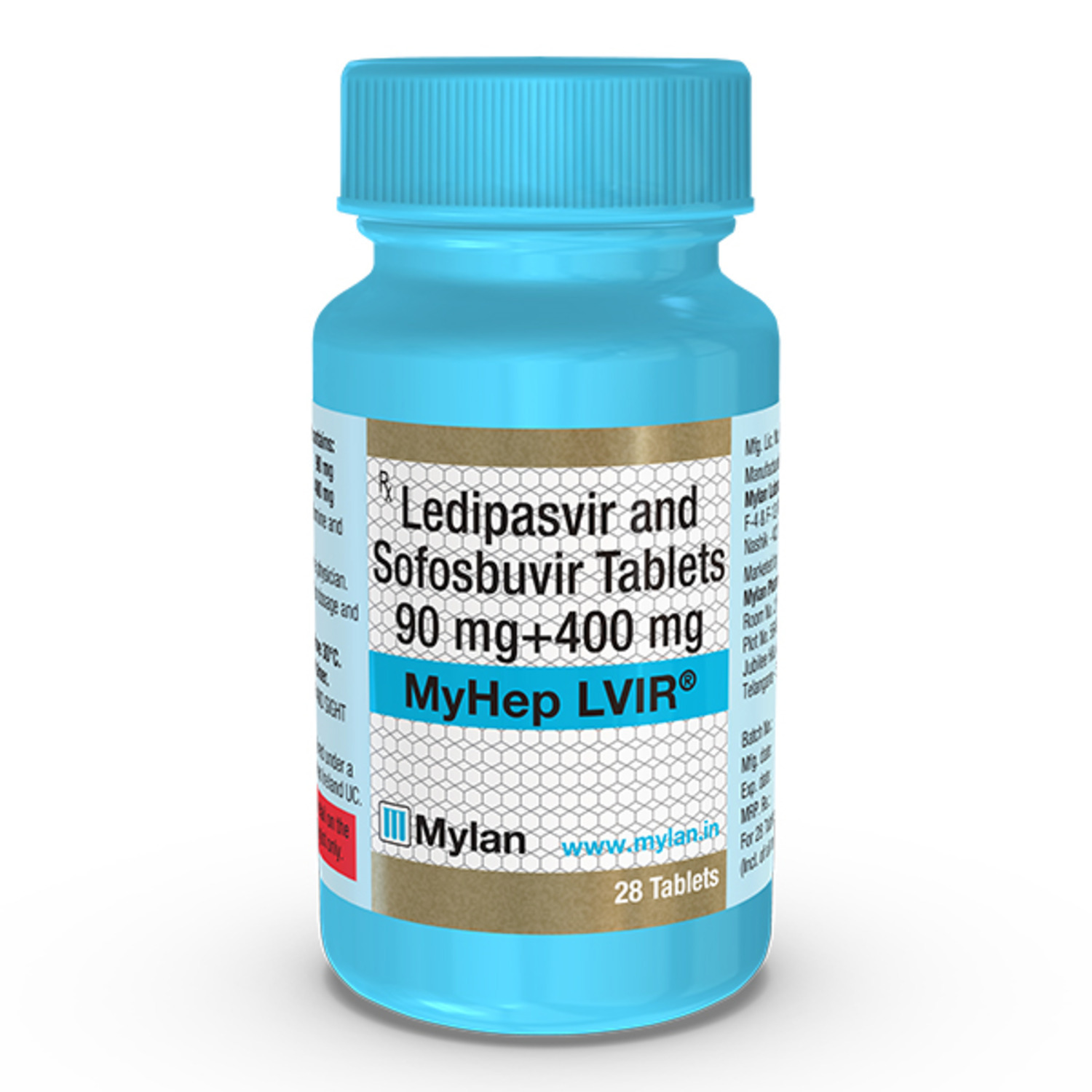 MyHep LVIR Ledipasvir Sofosbuvir Tablets