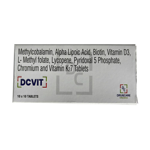 Methylcobalamin Alpha Lipoic Acid Biotin Vitamin D3 And Vitamin K27 Tablets General Medicines