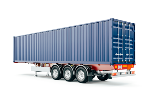 Mild Steel Shipping Container Trailer