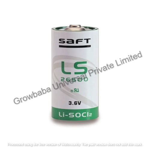 Saft LS26500 3.6volt SIze: C Li-SOCL2 Battery