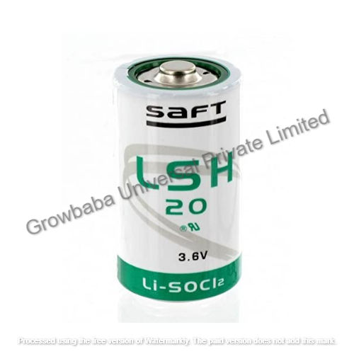 Saft LSH20 3.6volt Size: D Li-SOCL2 Battery