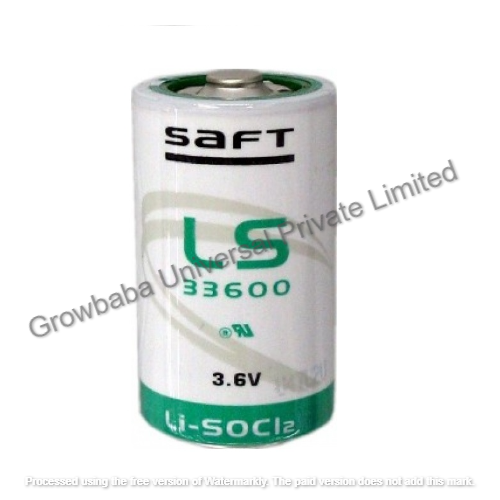 Saft LS33600 3.6volt Size: D Li-SOCL2 Battery