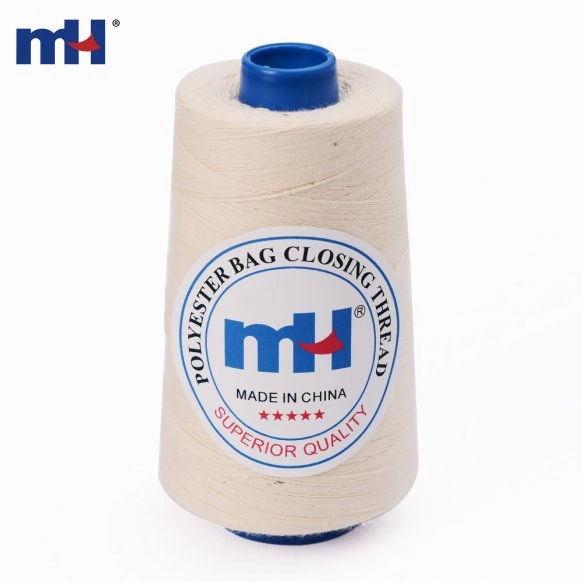 100% Polyester Bag Closing Thread 20s/6 Bag Closing Thread for Bag Sewing Machine