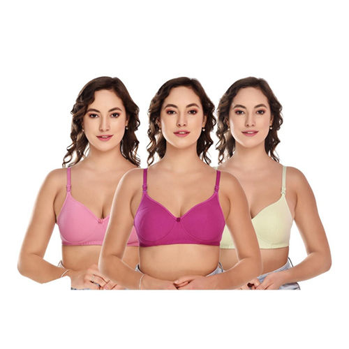 Multicoloured Geeta Non Padded Bra