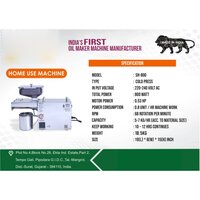 800w Cold Press Oil Machine - Automatic Grade: Semi-automatic