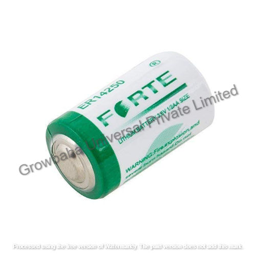 Forte ER14250 3.6volt Size: 1/2AA Lithium Battery
