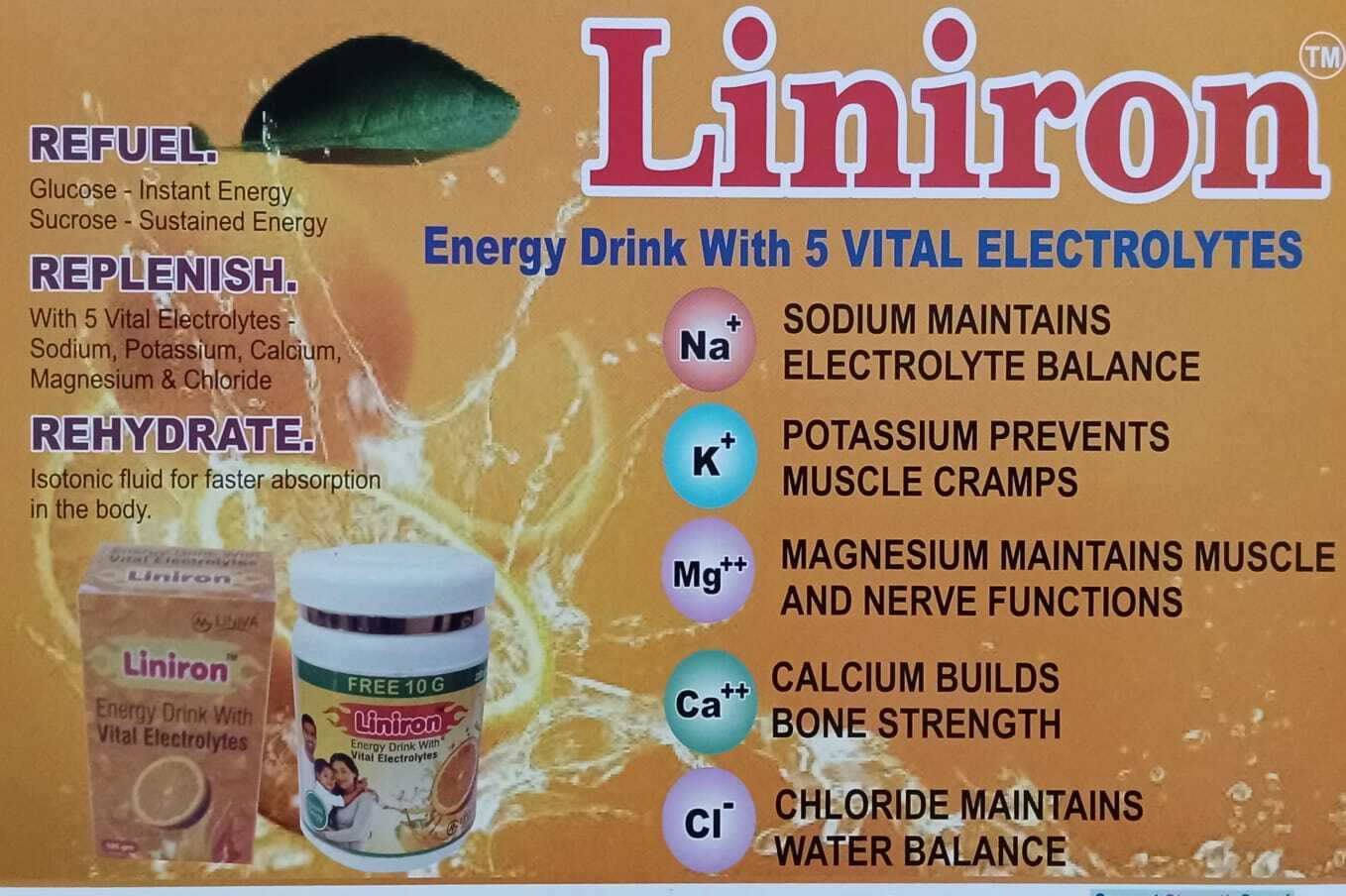 Energy Drink Powder with vital electrolyte