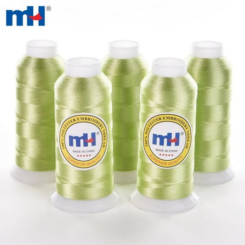 150D/2 Silk Embroidery Thread 100% Polyester Embroidery Thread for Embroidery Machine Factory Supply