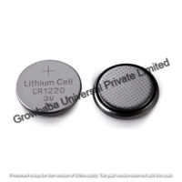 Generic CR1220 3volt Lithium Coin Cell Battery