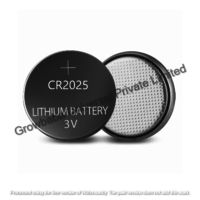 Generic CR2025 3volt Lithium Coin Cell Battery