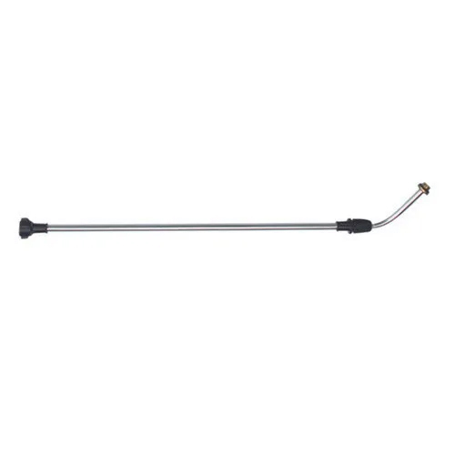 Bend Lance - Stainless Steel, Silver/Black Color | Versatile Agricultural Spraying Tool with Brass Nut