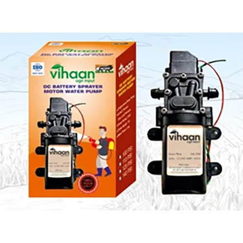 VIHAAN SINGLE MOTOR 100 PSI - Stainless Steel Spray Pump , Black Finish with High Performance Single Motor