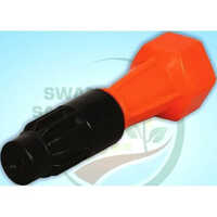 Jet Adjustable Nozzle - Pvc Material , Black And Red Color For Versatile Spraying Applications