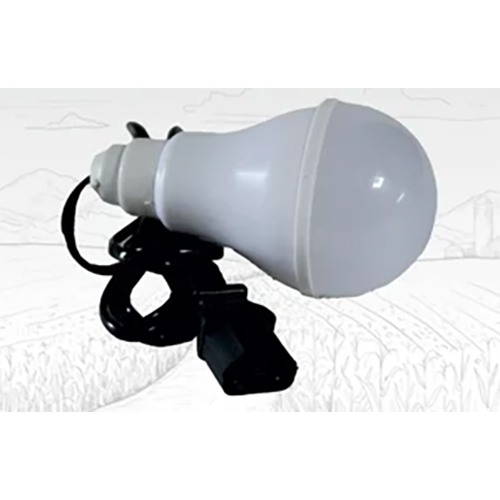 VIHAAN LED BULB 12W - Plastic Material, White Color | General Use: Spraying, Efficient Lighting Solution for Versatile Applications