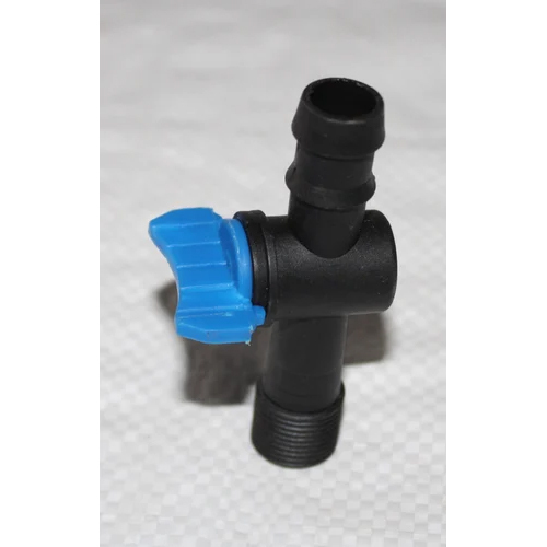 VIHAAN DRIP CONNECTOR - Plastic Material, Black Color | Ideal for Spraying Applications