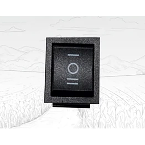 TWO WAY SWITCH - Plastic Material , Black Color for Spraying Applications, Versatile Use in Electrical Systems and Home Automation