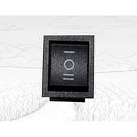Two Way Switch - Plastic Material , Black Color For Spraying Applications, Versatile Use In Electrical Systems And Home Automation