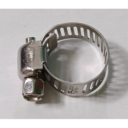 CLAMP - Iron Material, Silver Color | Designed for Spraying Applications