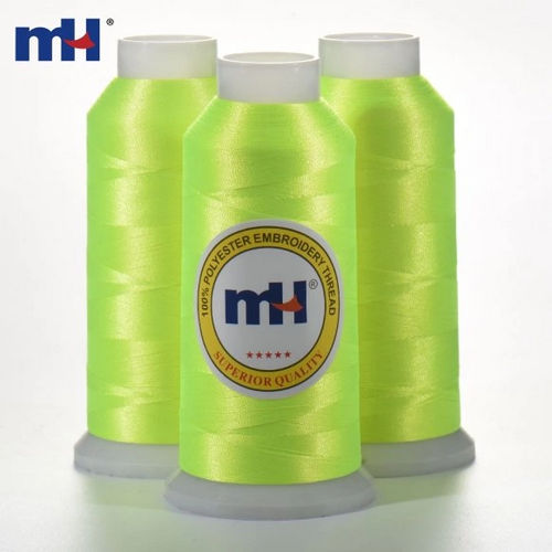 150D/2 100G Fluorescent Embroidery Thread