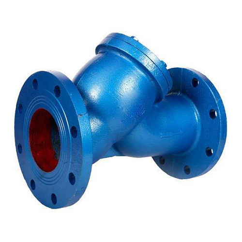 Blue Industrial Y Strainer