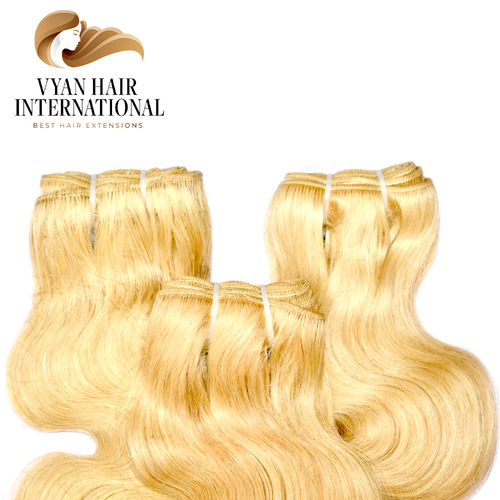 100 Raw Vietnamese Blonde Hair Bundles
