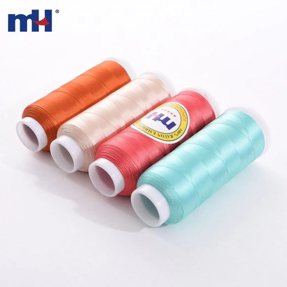 Rayon Embroidery Thread 3000Y 120D/2 Embroidery Thread Factory Supply