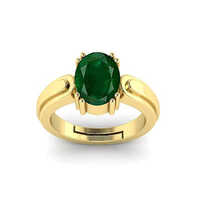 Astrology Gemstone Emerald Ring