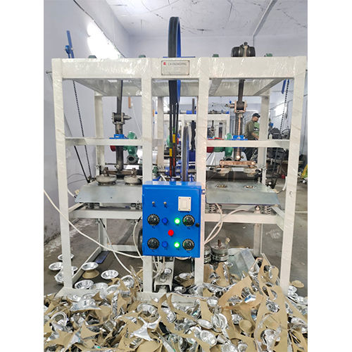 White & Blue Single Die Fully Automatic Bowls Making Machine