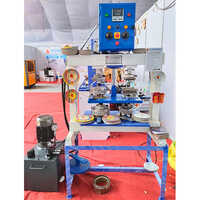Hydraulic Semi Automatic Double Die Plate Machine - Capacity: 2500 Pcs/day Pcs/hr