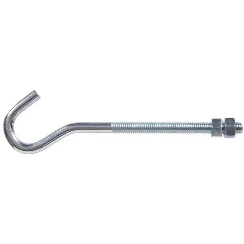 J Shape Mild Steel J Hook Bolt