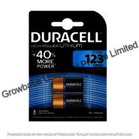 Duracell CR123A 3volt Lithium Battery