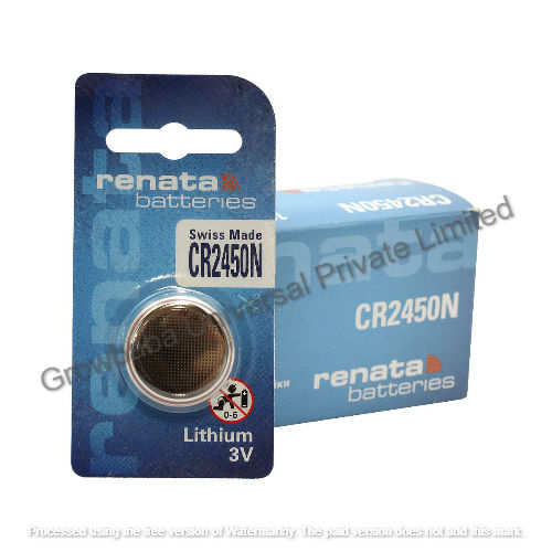Renata CR2450N 3volt Lithium Coin Cell Battery