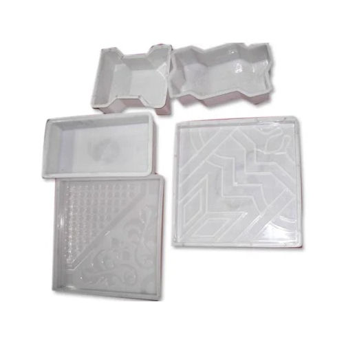 White Plastic Paver Moulds