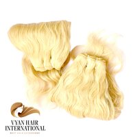 Cuticle 613 Human Hair Weave Bundles Blonde Hair Bundles