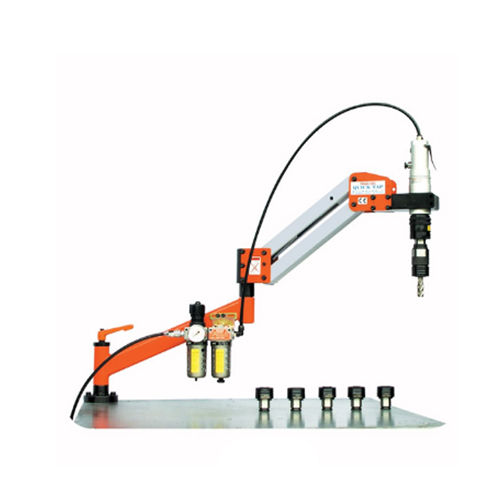 Silver And Orange Industrial Tapping Machine