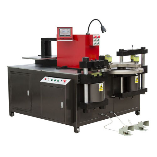 Black Cnc 3 In 1 Busbar Machine