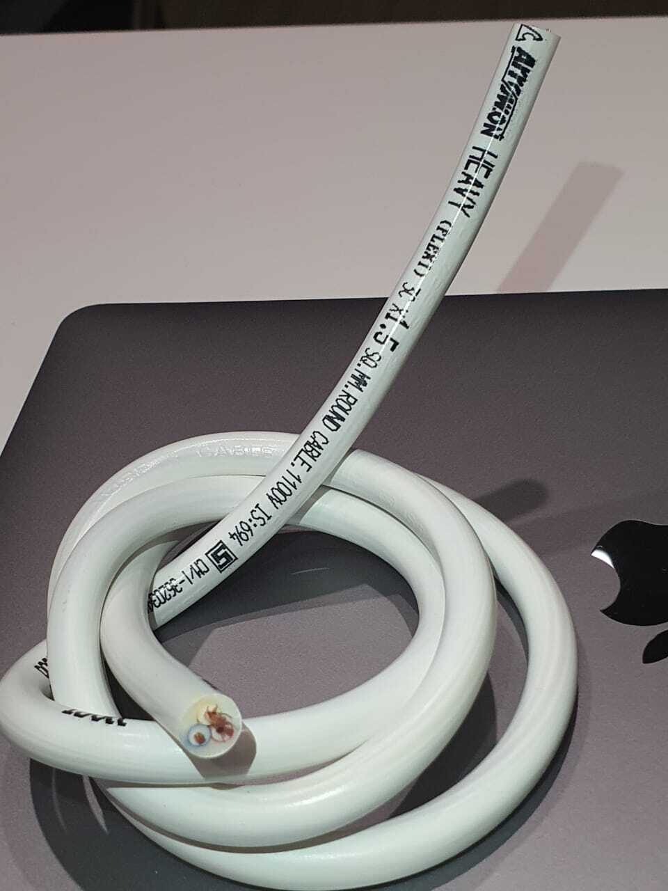 submersible flat copper cable 3 core