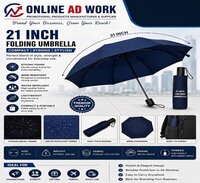 Promotional Hand Umbrella - Color: Variant Colors