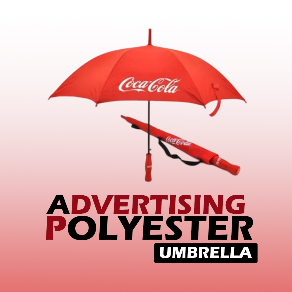 Outdoor Promotional Hand Umbrella - Color: Customized