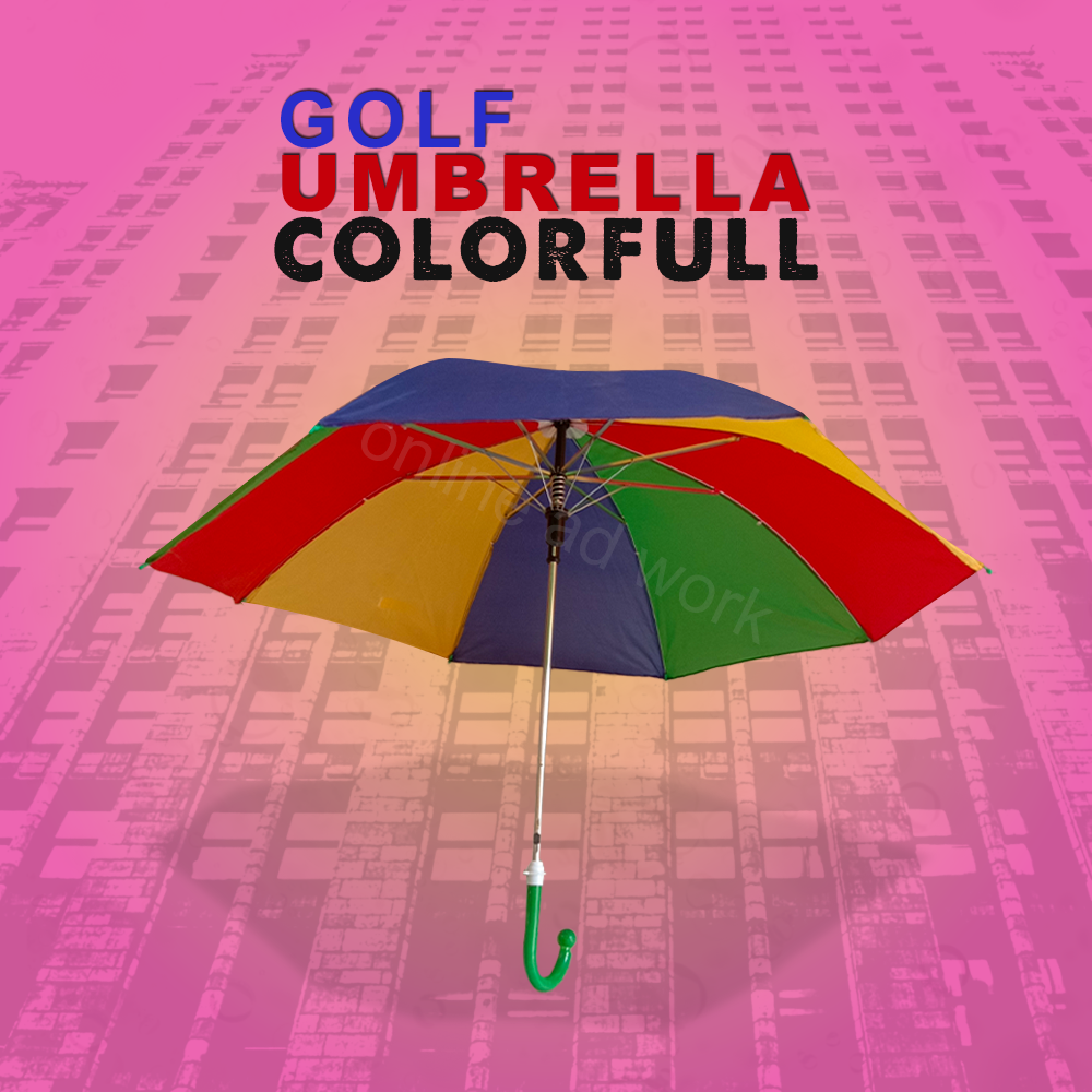 Promotional Hand Umbrella - Color: Variant Colors