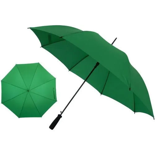 Green Plain Promotional Umbrella