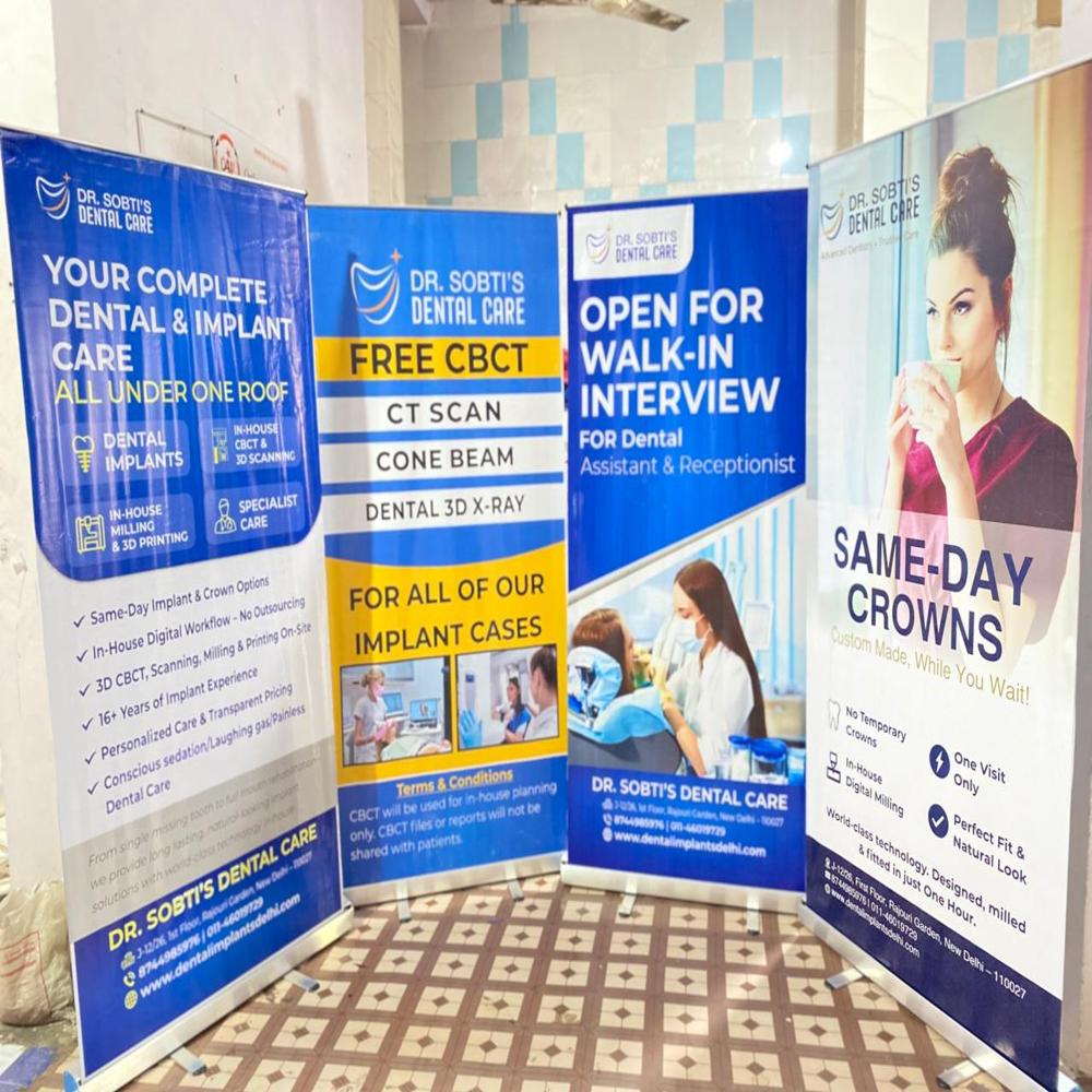 Promotional Roll Up Standee - Color: Any Color