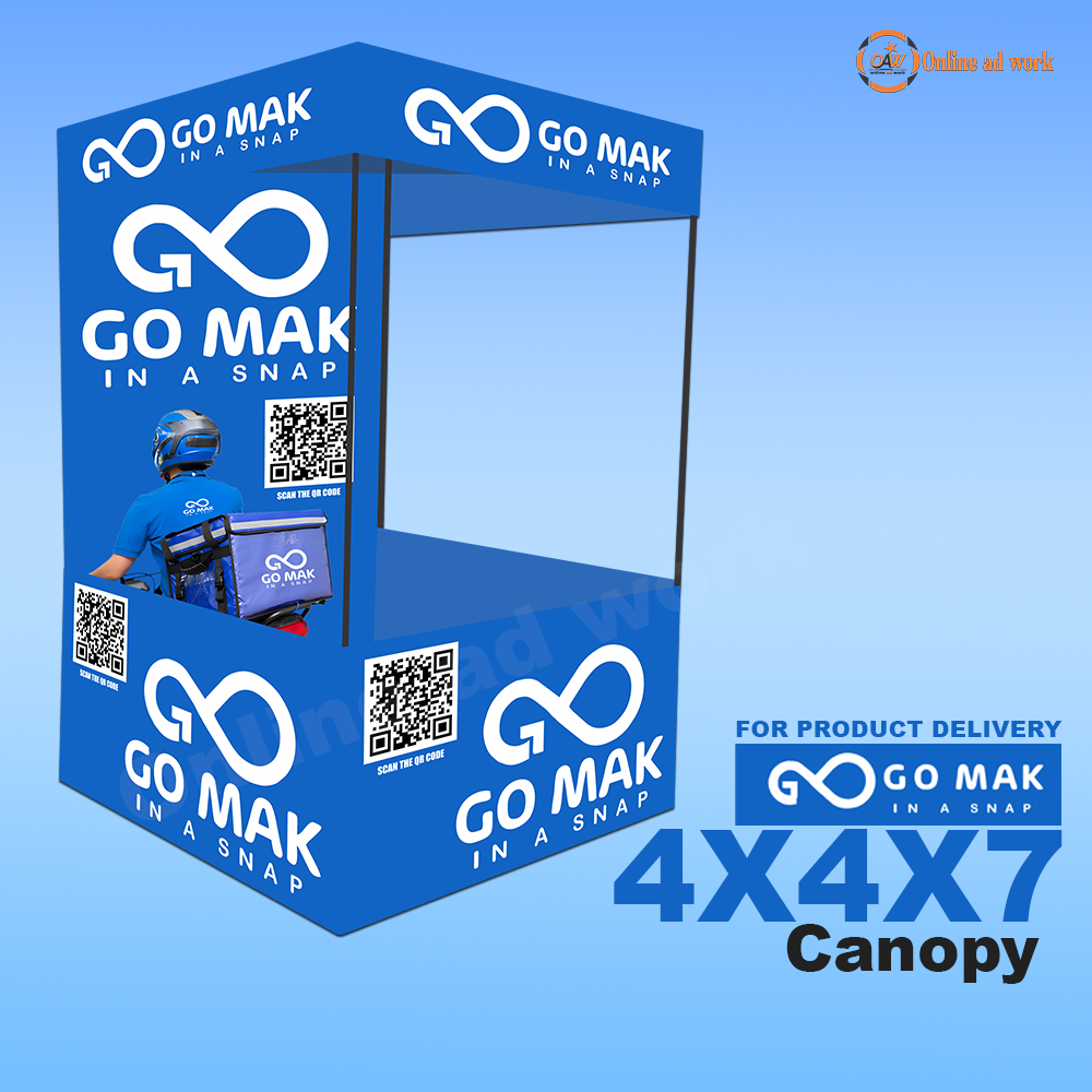 Canopy Tent 4X4X7 Feet - Color: All