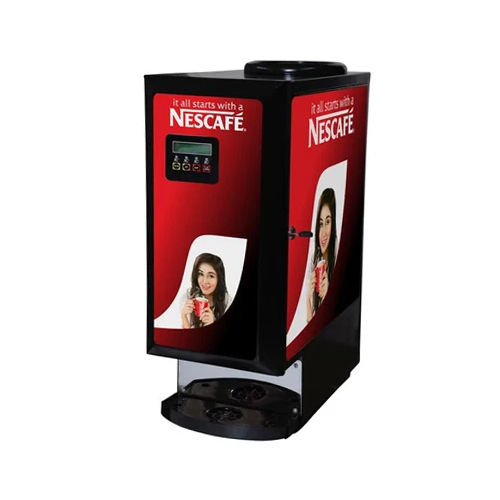 Nescafe ABS Plastic Tea/Coffee Vending Machine, For Offices