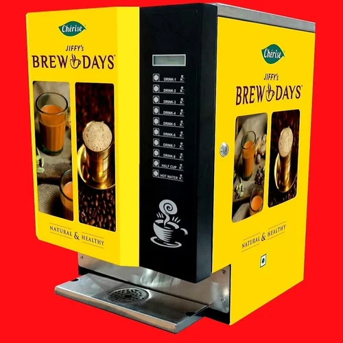 Stainless Steel Coffee Vending Machine